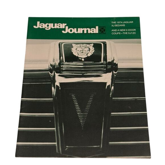 Jaguar Journal Spring 1974 Automotive Magazine Club XJ6 British Leyland XJ12 VTG - Picture 1 of 7